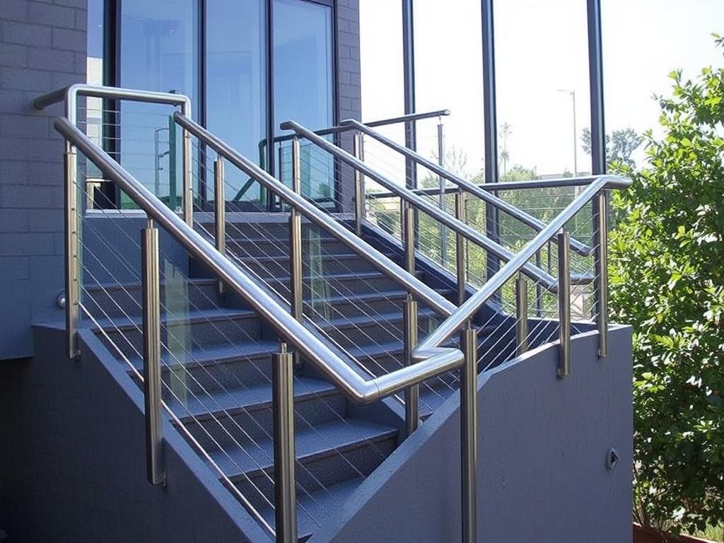 stainless steel railingsфото