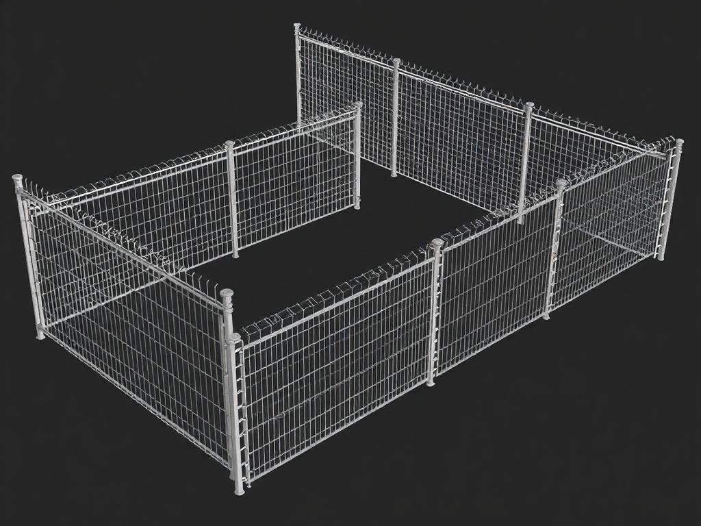 Заборы из 3D сетки (гиттер): прочный, лаконичный и доступный способ оградить участок