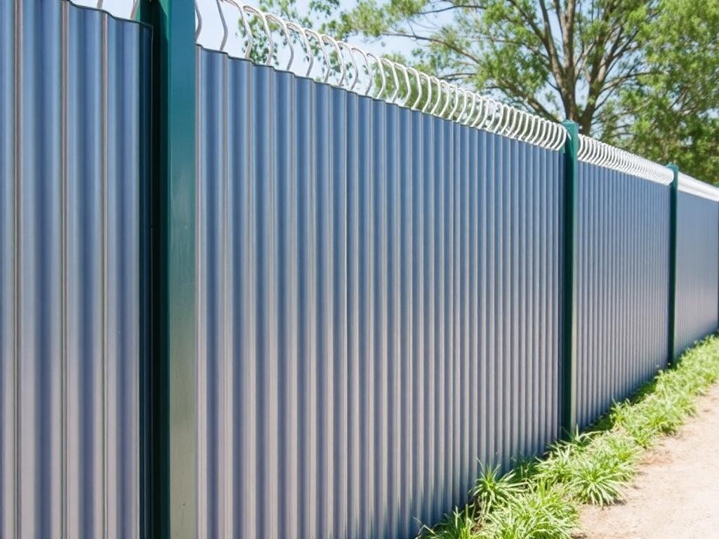 Заборы из профнастила ST 15: практично, недорого и красиво — что нужно знать перед покупкой