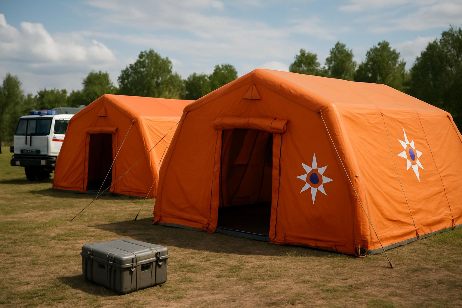 Палатки для МЧСфото