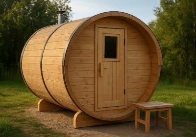 Баня‑бочка: компактная парная, которую можно поставить где угодно