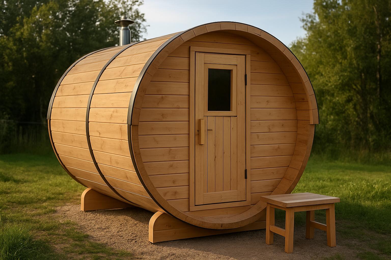 Баня‑бочка: компактная парная, которую можно поставить где угодно