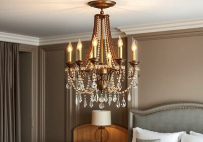 Как выбрать люстру в спальню: свет, стиль и ничего лишнего