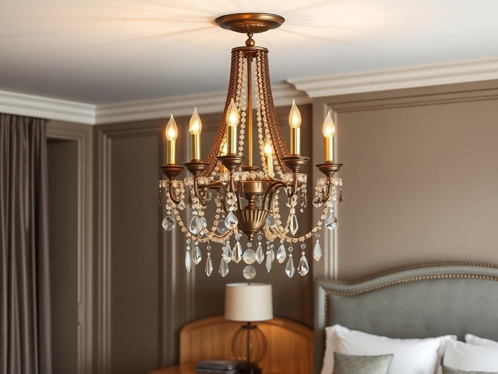 Как выбрать люстру в спальню: свет, стиль и ничего лишнего